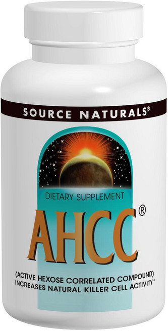 SOURCE NATURALS AHCC 素食, 1個, 28g
