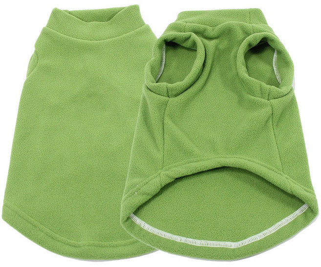 강아지 조끼 대형견 옷 애완용 고양이 애견 원피스 티셔츠 나시티 올인원 민소매 쿨링, AO. 초록색_5XL, 1개