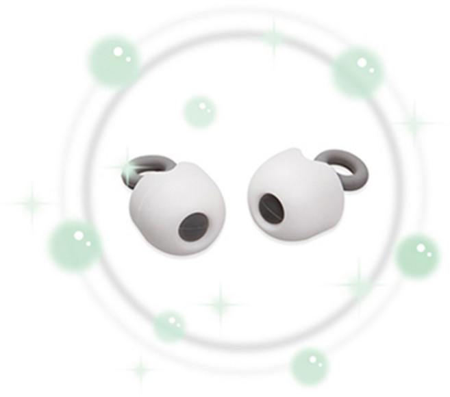 고요브릿지 실리콘 소음방지 귀마개 층간소음 수영 이어플러그, 1개, C타입 화이트