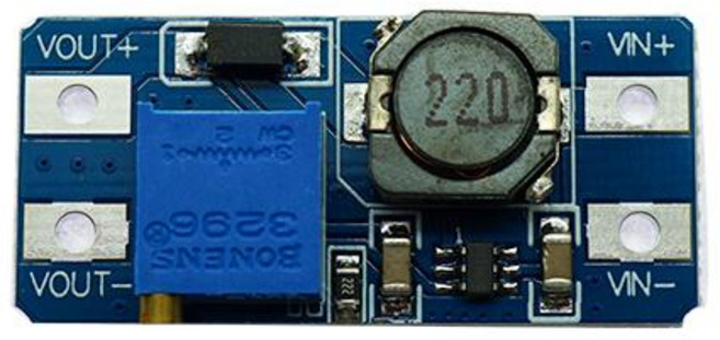 MT3608 DC-DC 2A 승압형 스텝업 모듈, 1개