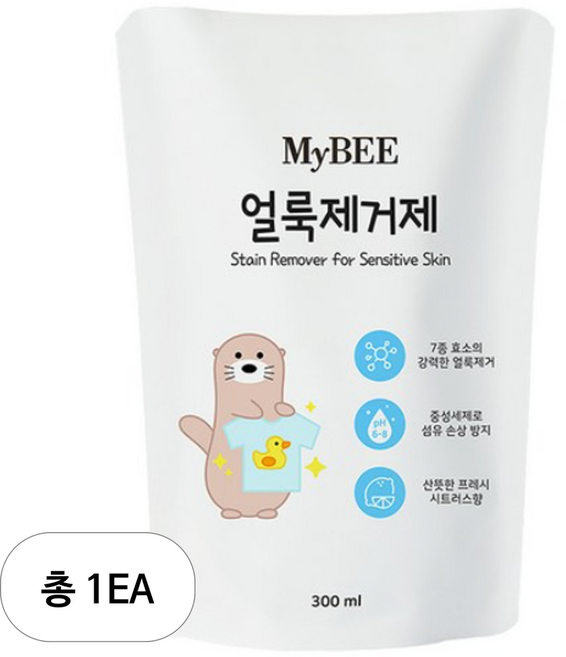 마이비 얼룩제거제 리필, 300ml, 1개