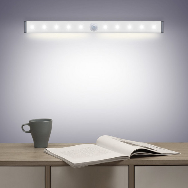 LED 현관 센서등 자석부착형 USB충전, LED센서등-30CM, 1개