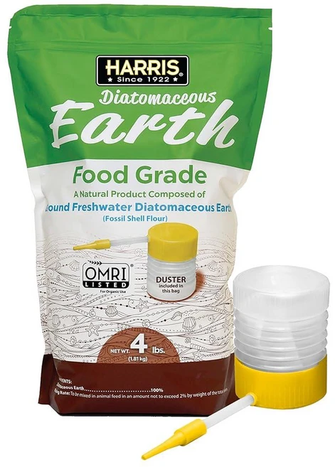 HARRIS 규조토 식품 등급 1.8kg4파운드 파우더 더스터 포함 243315, HARRIS 규조토 식품 등급, 1.8kg4파운드, 파 - 쿠팡