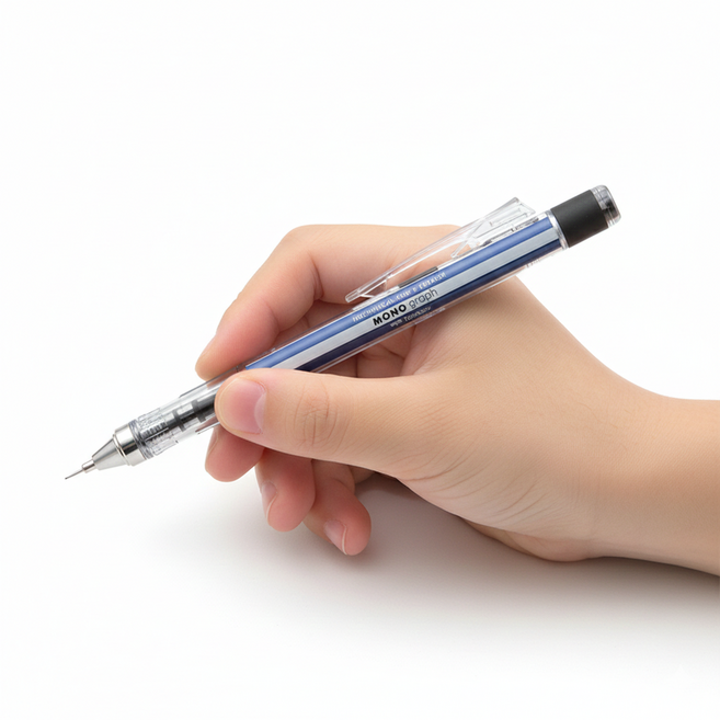 트렌드볼트 톰보 모노그래프 샤프 0.5mm 흔들샤프 지우개샤프 신학기 필기구 세트, 1개