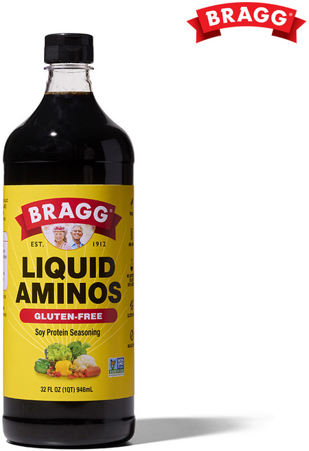 브래그 리퀴드 아미노스 간장 소이 소스 글루텐 프리, 1개, 946ml