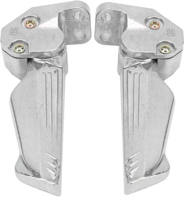 범용 부식 방지 알루미늄 합금 바이크 오토바이 자동 텔레스코픽 풋 레스트 고속도로 엔진 가드 페그 마운, 08 280cm set Silver