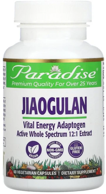 파라다이스허브 자오굴란 JIAOGULAN - 60캡슐, 1개, 60정 - 쿠팡