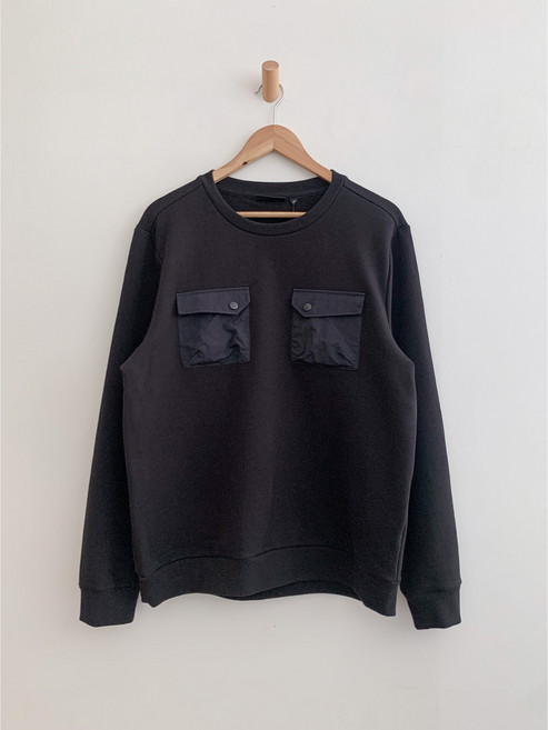 엑스코아 남자 맨투맨 티셔츠 긴팔 포켓 면티 남성 봄 가을 옷 선물 롱슬리브