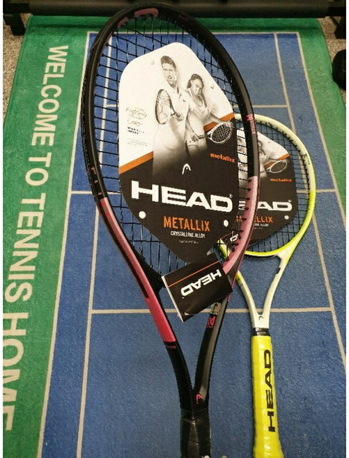 HEAD ATTITUDE ELITE 網球拍 入門款, 黑粉, 1個