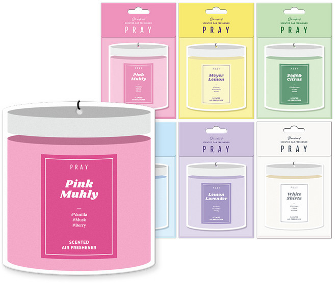 프레이 카프레쉬너 종이방향제 샤쉐 6개, 19 트윙클샌드