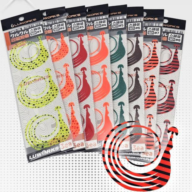 루웍스 쿠루쿠루 리얼파동스페셜 SO 쿼드라플 타이라바 스커트, 3 레드