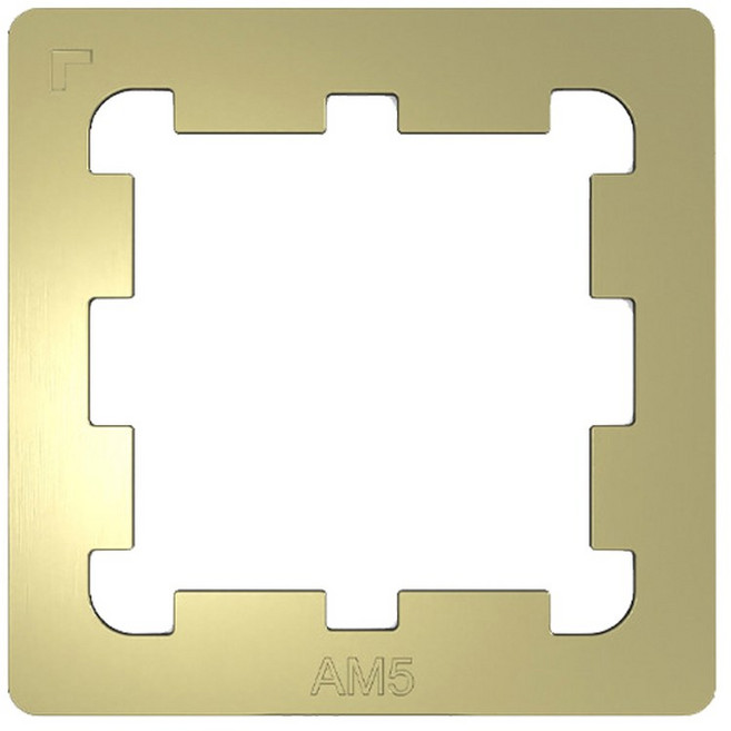 AM5 페이스트 가드 방열 아머 커버 구리 플레이트 7950X 7900X 7700X 7600X AMD, AM5 Copper, 1개