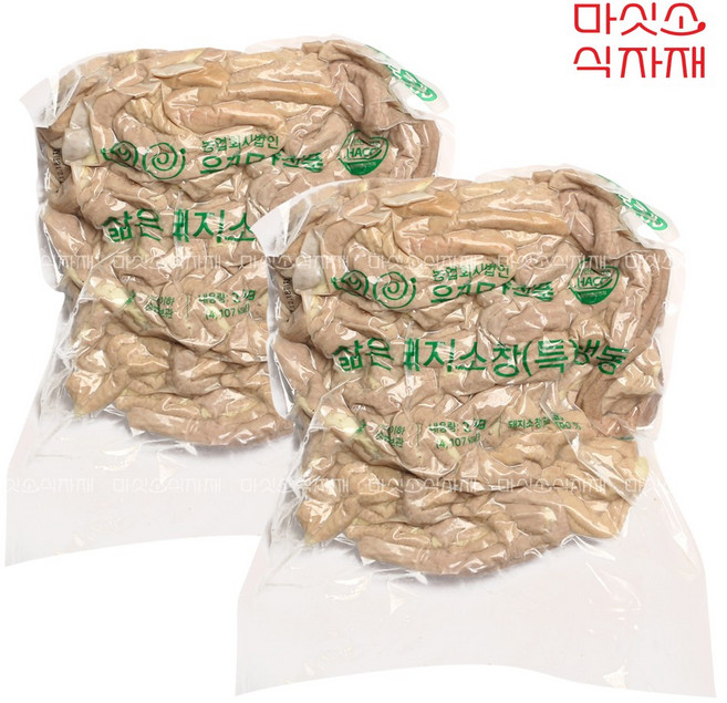 마싯소 국내산 돼지곱창 돼지소창 4kg, 1개