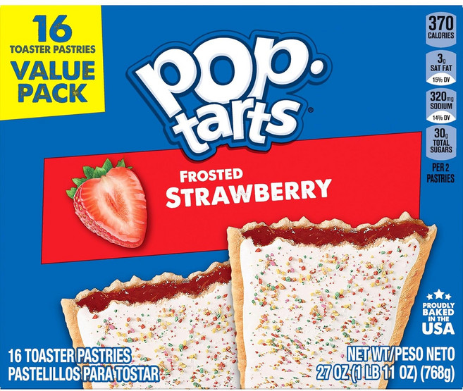 미국 직배송 켈로그 팝타르트 16개입 23종, 768g, 1개