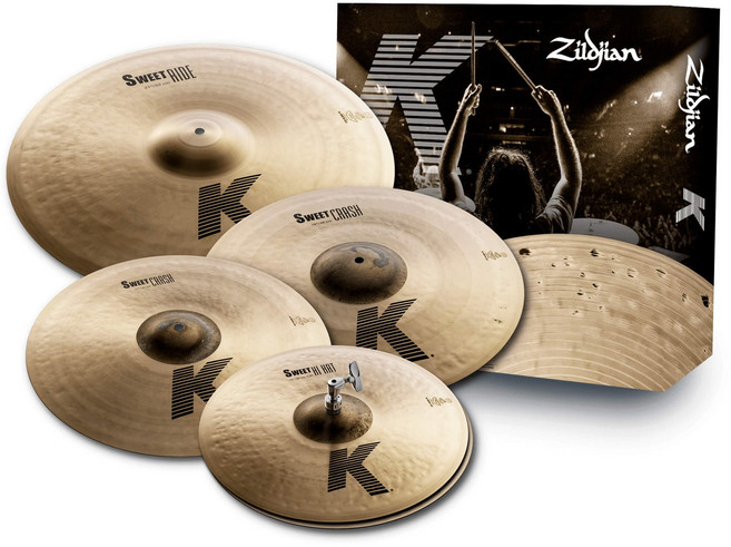 질젼 K 스위트 드럼 심벌 세트 14/16/18/21 Zildjian KS4681