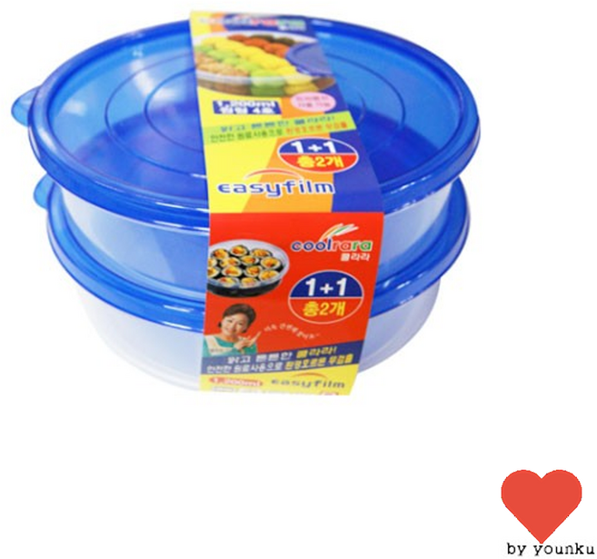 주방 용기 라 1200ml 원형 4호 o 반찬통 도시락 김치통, 1개, 상품 상세페이지 참조 (3275)