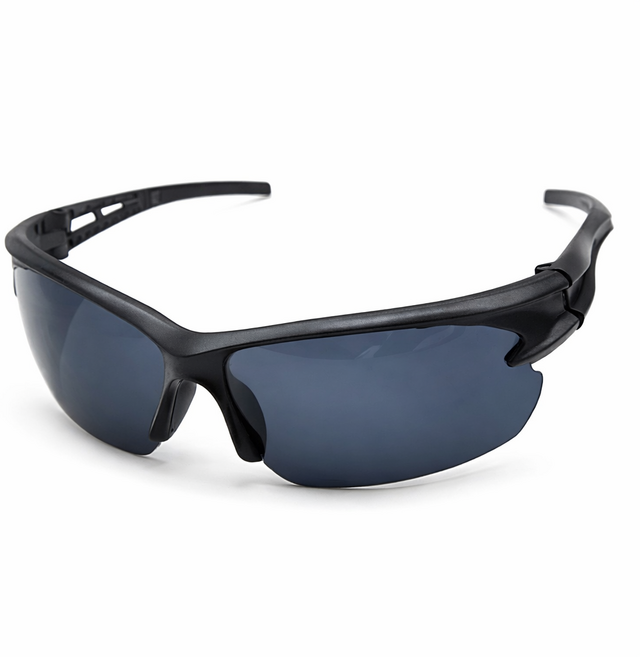 스포츠 선글라스 고글 러닝 자전거 낚시 남녀공용, Black, 1개