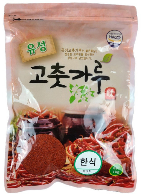 유성 한식용 고춧가루, 1kg, 1개