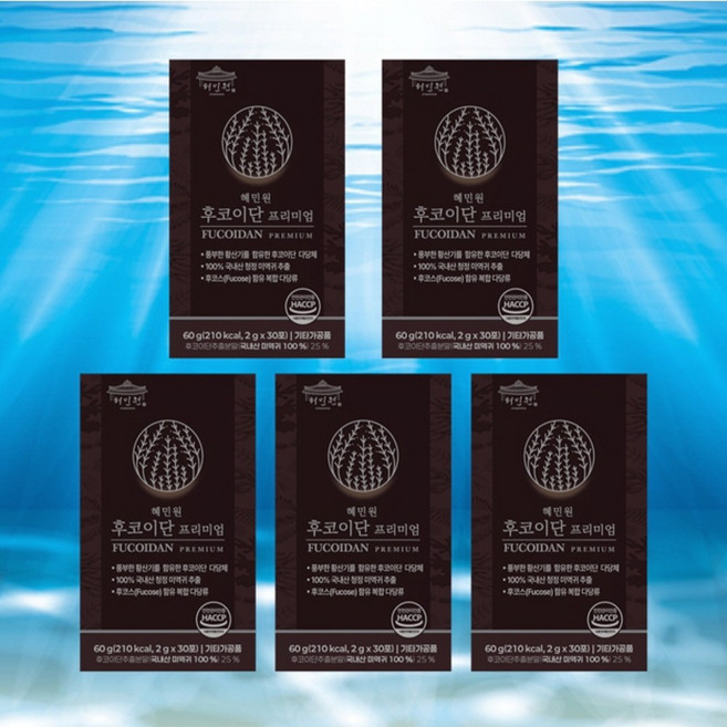 몸신의 탄생 TV방영 제품 혜민원 후코이단 프리미엄 300g 5개월분 (소비기한 2027년 8월 이후 제품 출고), 150개, 2g