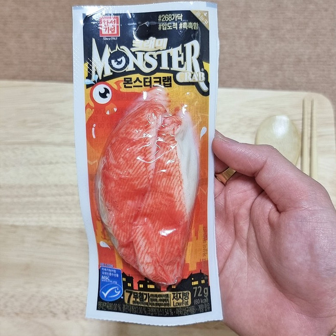 맛있는 한성 크래미 몬스터크랩 72g X 30p, 30개
