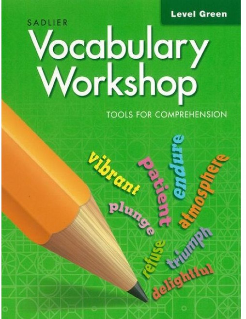 Vocabulary Workshop Tools for Comprehension SB Level Green (G-3), Vocabulary Workshop Tools fo.., Jerry L. Johns(저), SADLIER