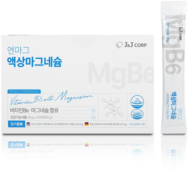엔마그 마시는 액상 마그네슘 30포 1개, 600g