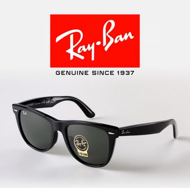 5위 - 레이벤 웨이페러 선글라스 웨이페어 2140F 901 52사이즈 RAYBAN WAYFARER 남녀공용 베스트셀