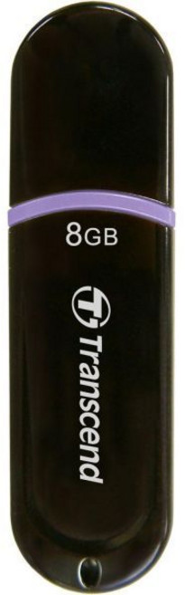 Transcend JetFlash V30-8 GB USB 2.0 Flash Drive TS8GJFV30 Black, 8 GB_Standard Packaging