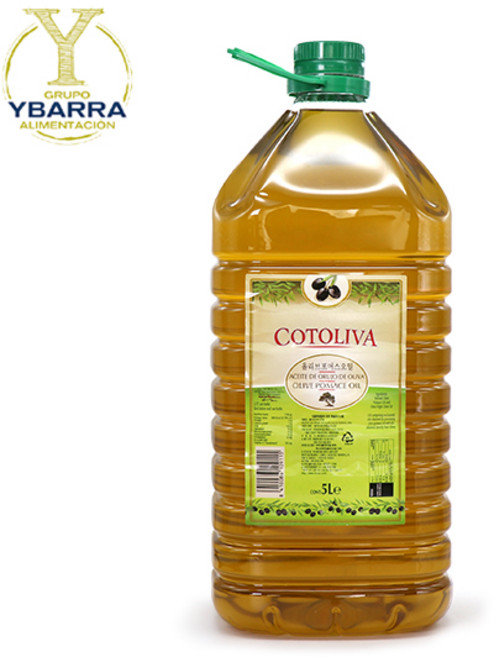 COTOLIVA 이바라 포머스 올리브 오일, 2개, 5L