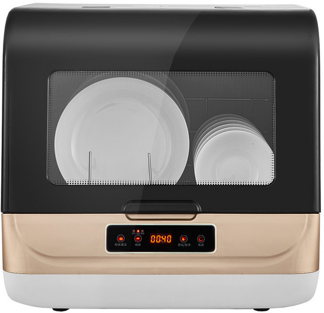 키친핏 식기세척기 5~6 인용 대용량 식기건조기 간이 설치, UV 자외선 + 2모터형(식기 6세트 넣을 수 있어요)