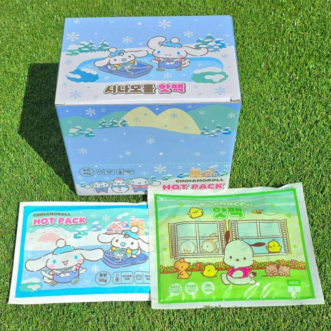 21개 KC인증 산리오 국내생산 미니핫팩 손난로, 1세트