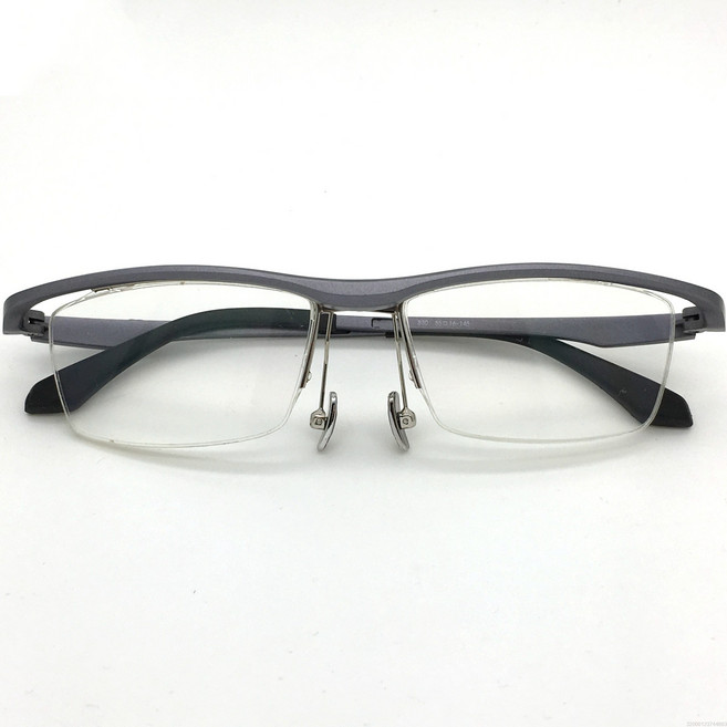 라오농 초경량 반틀 안경테 남성용 안경 위로 뒤집기 안경 위로 젖히는 반무테 안경테 안경 위로 올리는 안경 Lfe668801