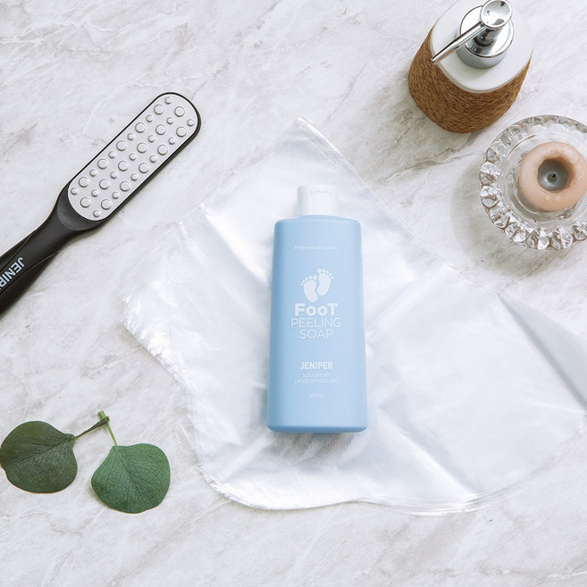 제니퍼 발각질 연화제 풋필링, 1세트, 1세트