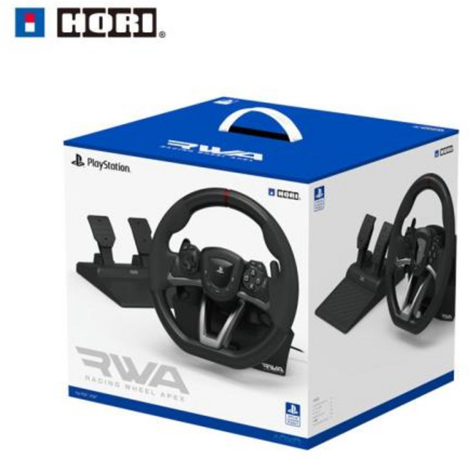 PS5 PS4 레이싱 휠 시뮬레이터 핸들 조이스틱, HORIPS45 레이싱 스티어링 휠 SPF-0, 1개