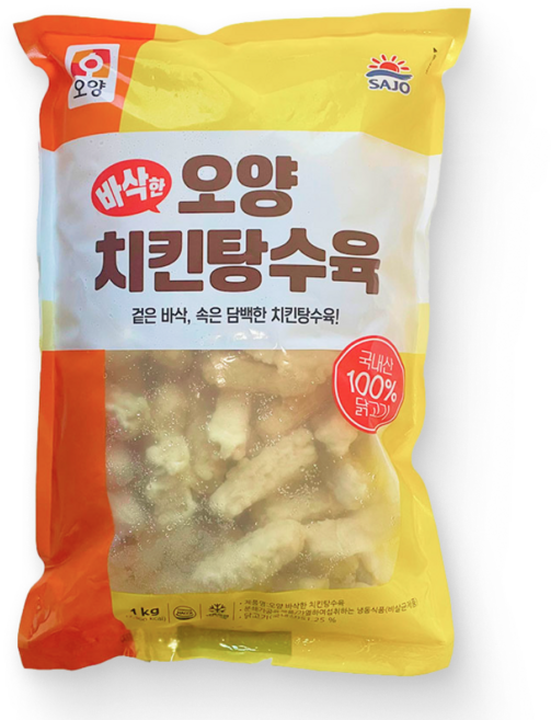 [먹고사는이야기] 사조오양 치킨탕수육 1kg, 3개