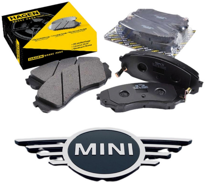 하겐(HAGEN) 미니 컨트리맨 브레이크패드(앞뒤 한대분) F60 2.0 쿠퍼D ALL4 2020-, 미포함, 미포함