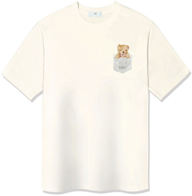 일루소 포켓베어 스탠다드 반팔티셔츠