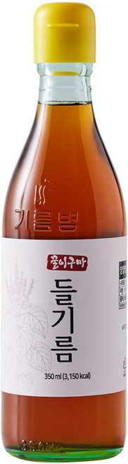 꿀이구마 저온압착 들기름 100%, 1개, 350ml