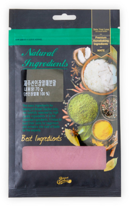 브레드가든 백년초가루 파우더 70g, 1개, 1g