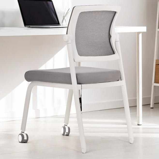 디파인 IV30 연세대 서울대의자 집중력 공부 팔걸이 바퀴 없는 책상의자, BAL-45(표준형)+그레이