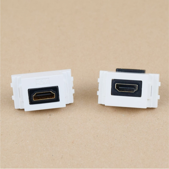 대각형 플레이트 HDMI 모듈 1P 틸인스 르그랑 아펠라 신동아 진흥 제일, 1개, 일자형