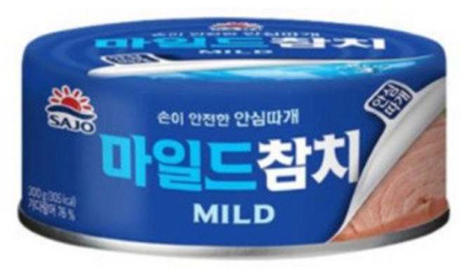사조 마일드참치 12입 (100gx6+85gx6), 200g, 12개