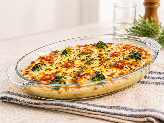 HONGAI 내열유리 오븐용기 전자레인지 오븐글라스 그라탕기 파스타디쉬, 1개