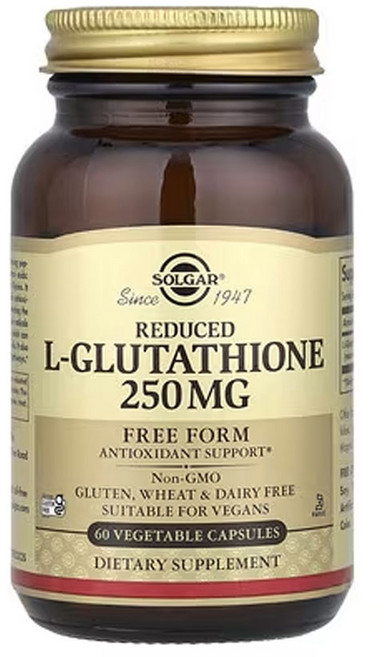 솔가 환원 L- 글루타치온 250 mg 60베지캡슐, 1개
