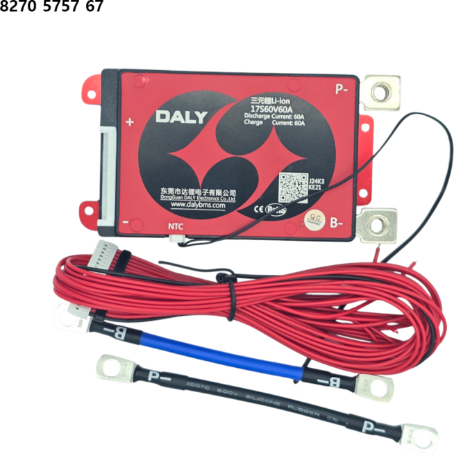 [17S 60A]Daly 17S 60v(71.4v) BMS 리튬이온/폴리머 보호회로