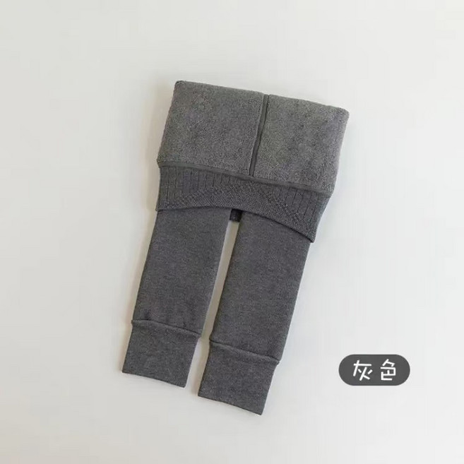 女童褲襪 加厚打底褲襪 兒童連褲襪 秋冬刷毛加厚外穿中大童一體打底襪冬季