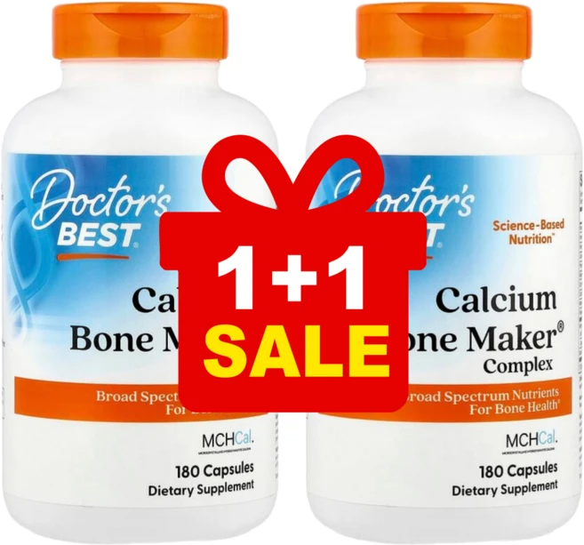 닥터스 베스트 2개X 칼슘 뼈 제조기 복합물 Calcium Bone Marker 180정, 2개 - 쿠팡