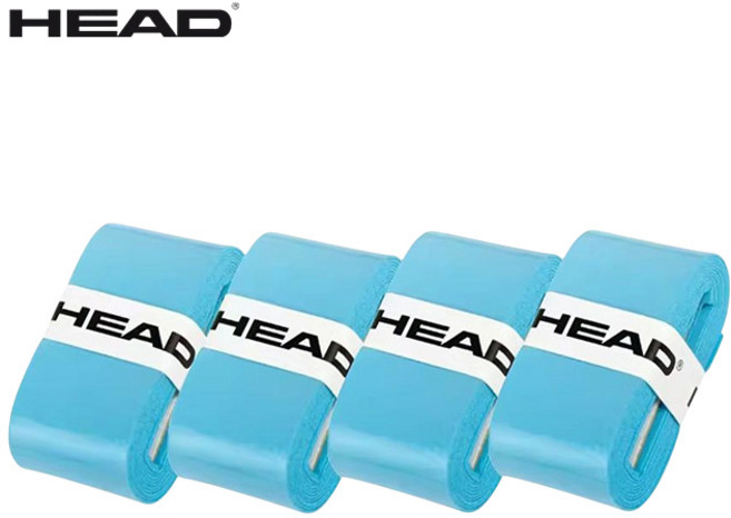 헤드 프라임 투어 오버그립 4개입 285651 테니스 배드민턴 스쿼시 그립, 블루, 1개
