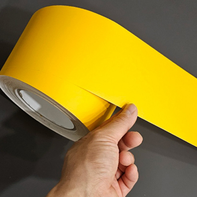 영림몰딩필름 / 폭4cm 8cm 10cm 12cm 14cm / m단위판매 / 몰딩시트지 / 샷시필름 / 걸레받이필름 / 친환경시트지, 3. 노랑 PS014M, 4cm