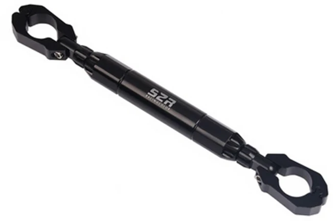 로얄 엔필드 히말라야 400 411 BS6 INT 650 바이크 오토바이 조정 가능 로드 밸런스 크로스 바 핸들 그립, [04] Black, 1개